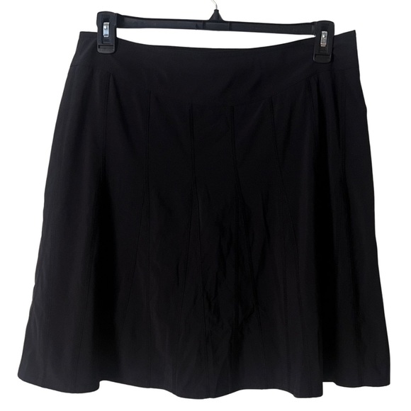 Athleta Pants - Athleta Black Wear About Tall Pleated Skort, 10